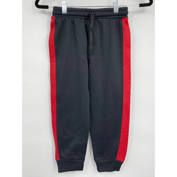 CD Athletics Kids Red Black Jogger Sweatpants NEW Size 5 - Picture 2 of 9